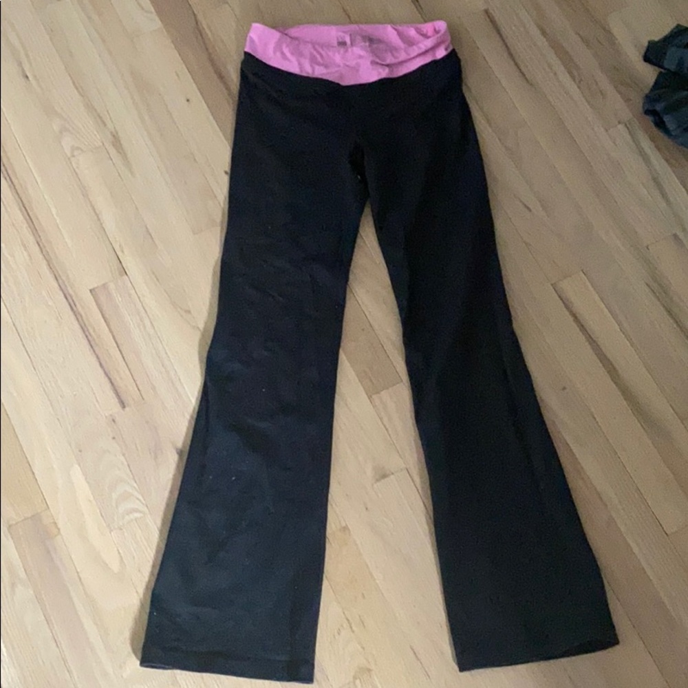 Black workout pants